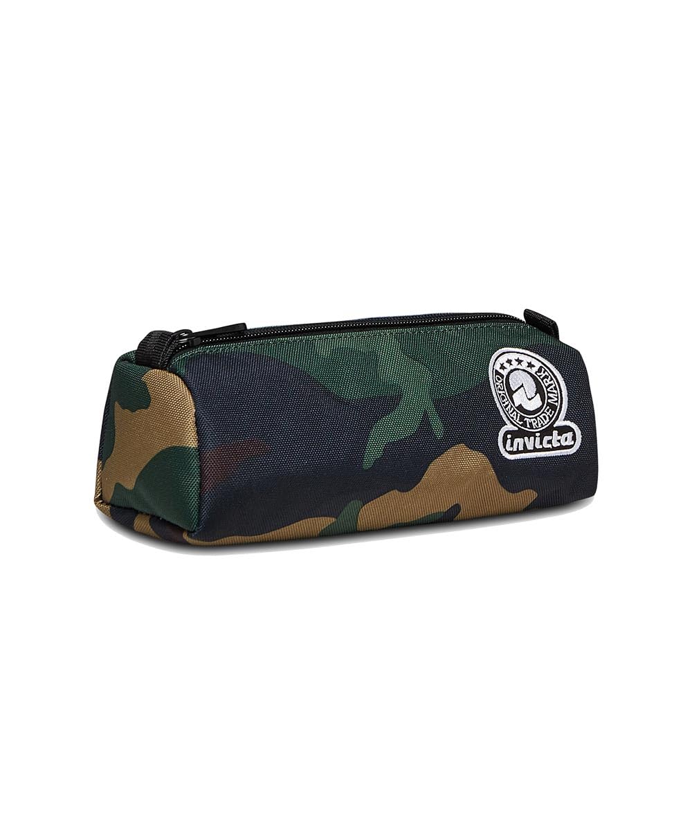 invicta-fantasy-portapenne-scuola-green-camouflage-mono-scomparto image 1
