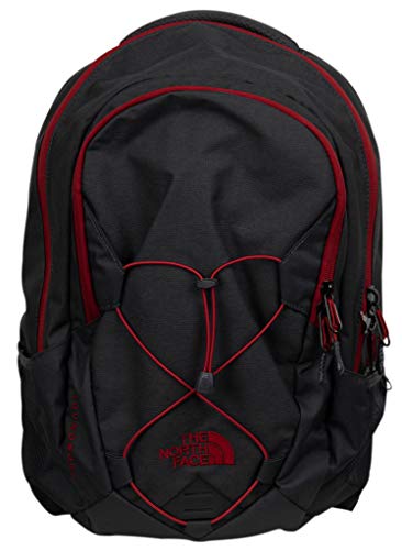 the-north-face-groundwork-zaino-dark-grey-heather-cardinal-red image 7