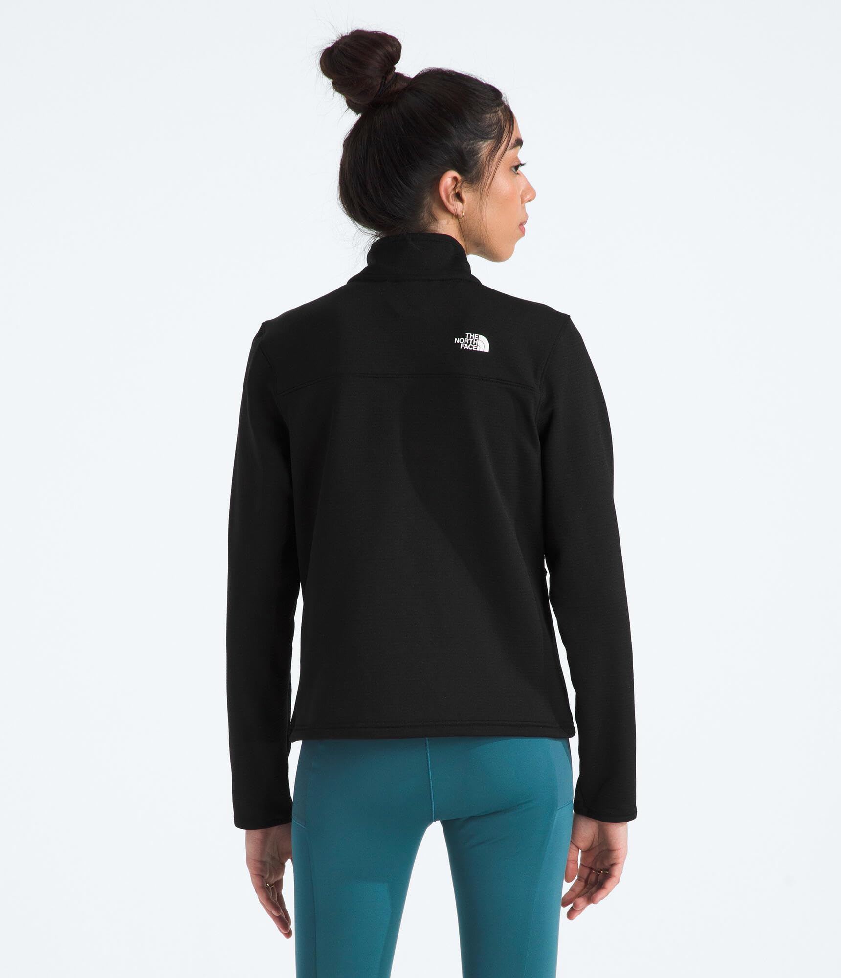 the-north-face-cedar-trail-grid-fleece-giacca-pile-donna image 3