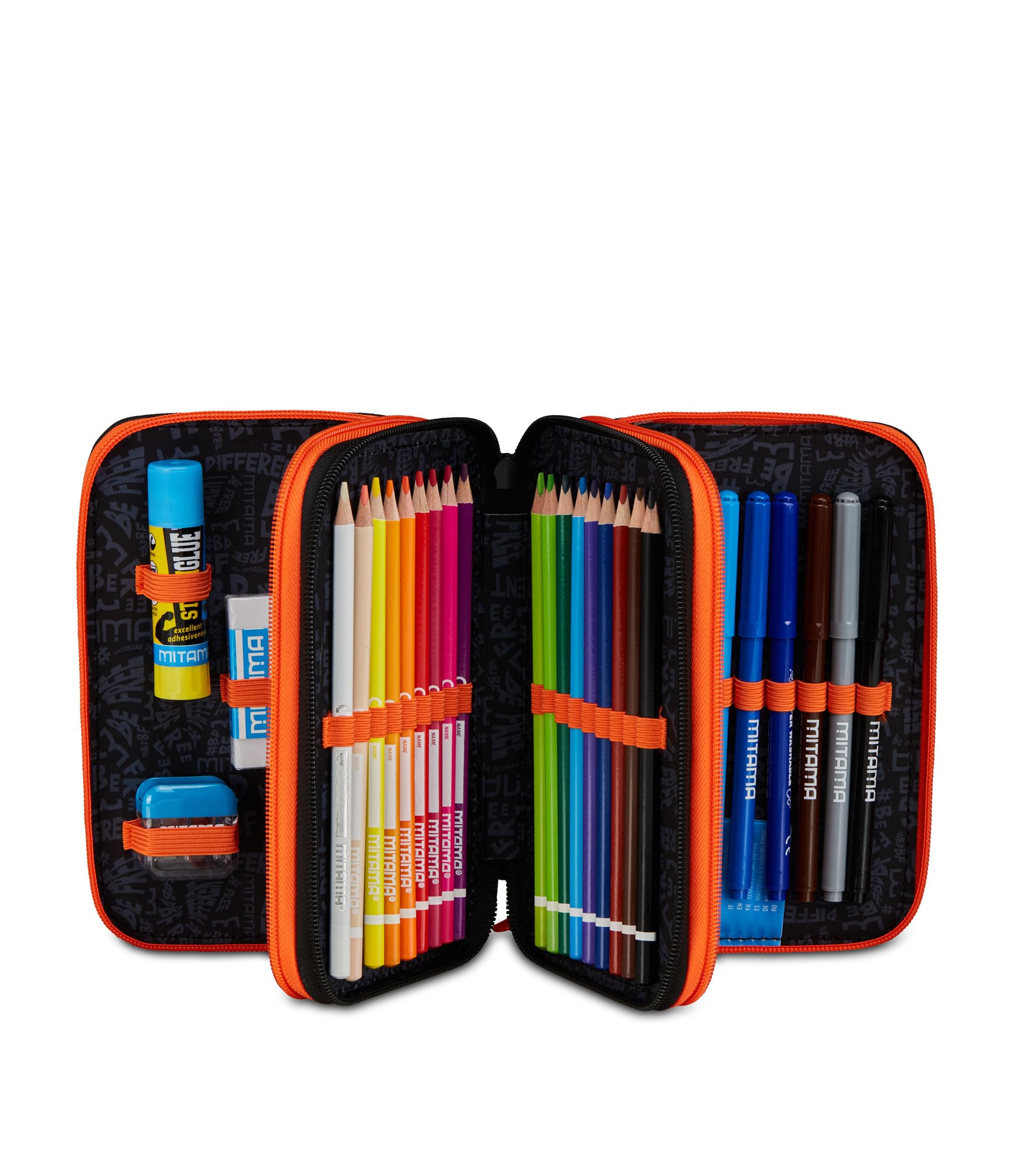 mitama-astuccio-scuola-3-scomparti-mitadrift-completo-47-pezzi image 2
