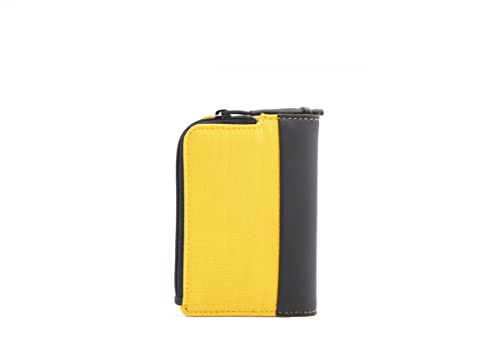 nava-design-twin-porta-carte-4-tasche-con-portamonete-zip-rfid-12-x-8-cm-giallo image 6