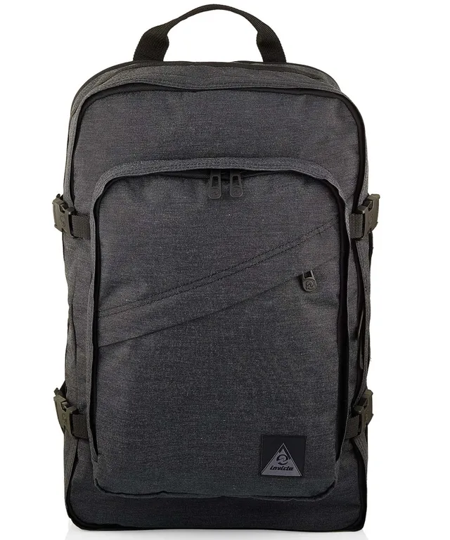 invicta-h-24-2tone-zaino-nero-19-5-lt-con-porta-laptop-15-6-e-nastro-trolley image 1