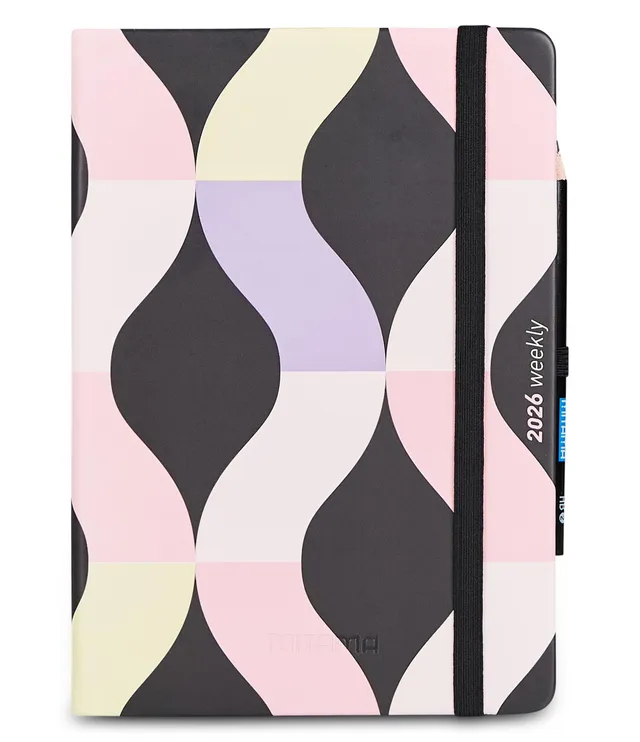 mitama-black-signs-agenda-settimanale-2026-15x21-cm image 1