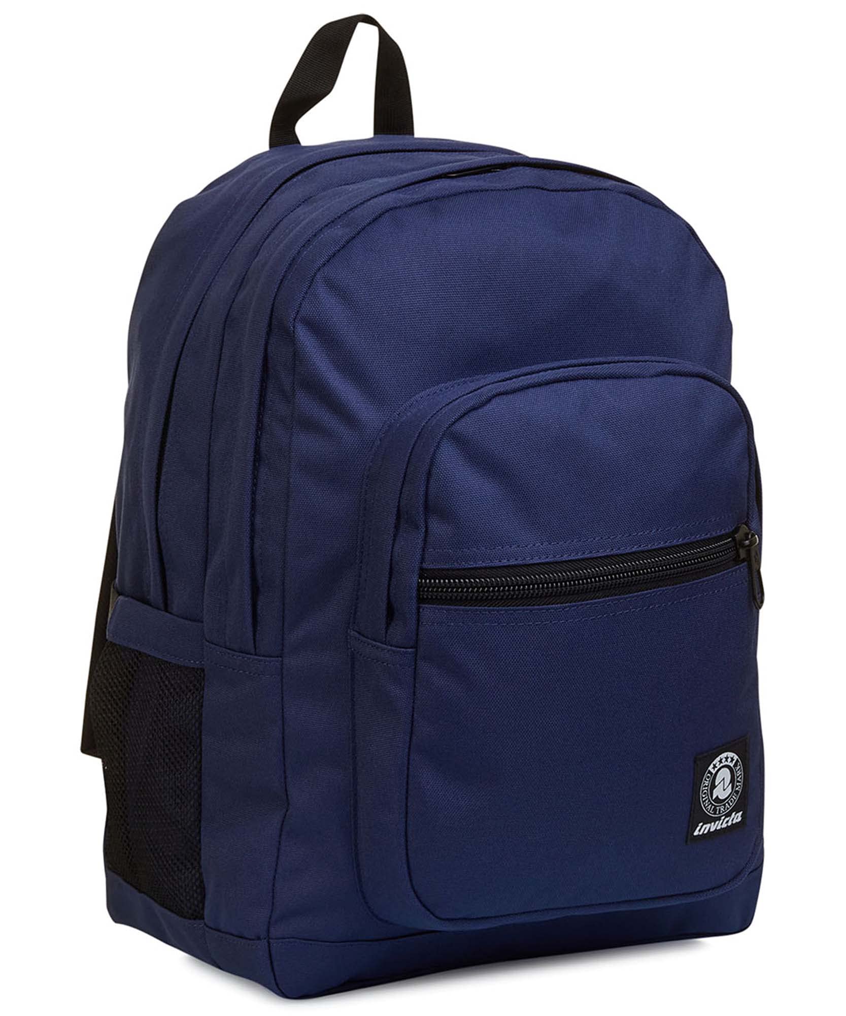 invicta-jelek-plain-zaino-scuola-38l-doppio-scomparto-con-tasca-porta-pc image 4