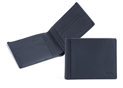 nava-design-smooth-portafoglio-orizzontale-uomo-in-pelle-8-cc-blu-10x13-cm image 2