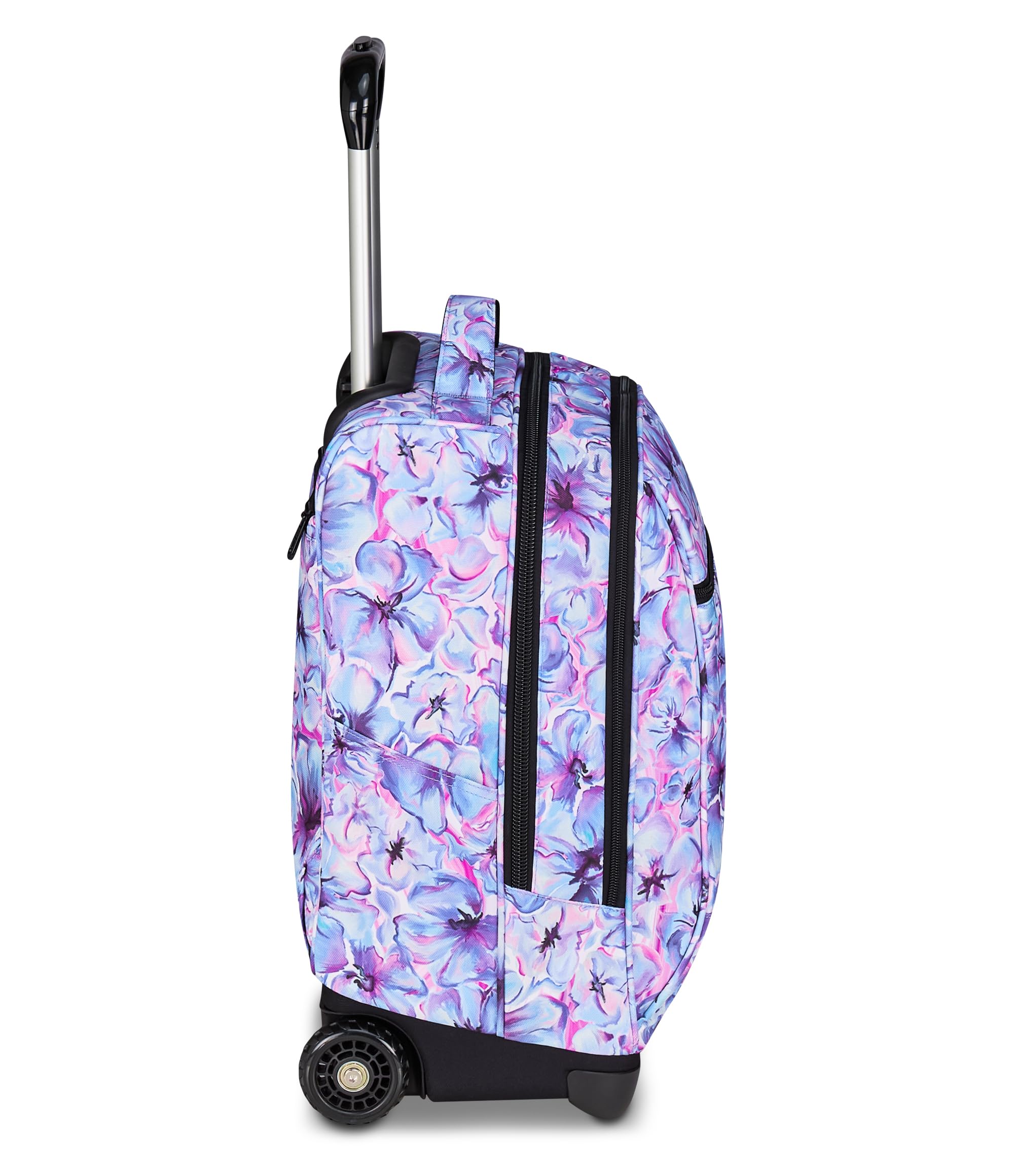 invicta-trolley-scuola-new-benin-fantasy-lilla-2-in-1-trolley-e-zaino-36-lt image 3