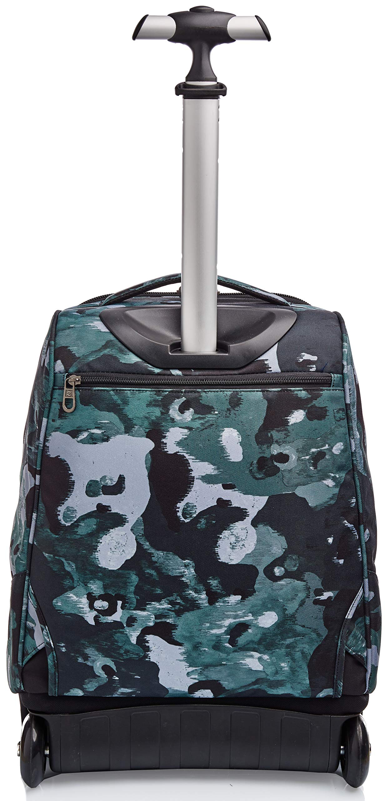 invicta-trolley-scuola-camo-shades-verde-2-in-1-zaino-con-ruote-35-lt image 4