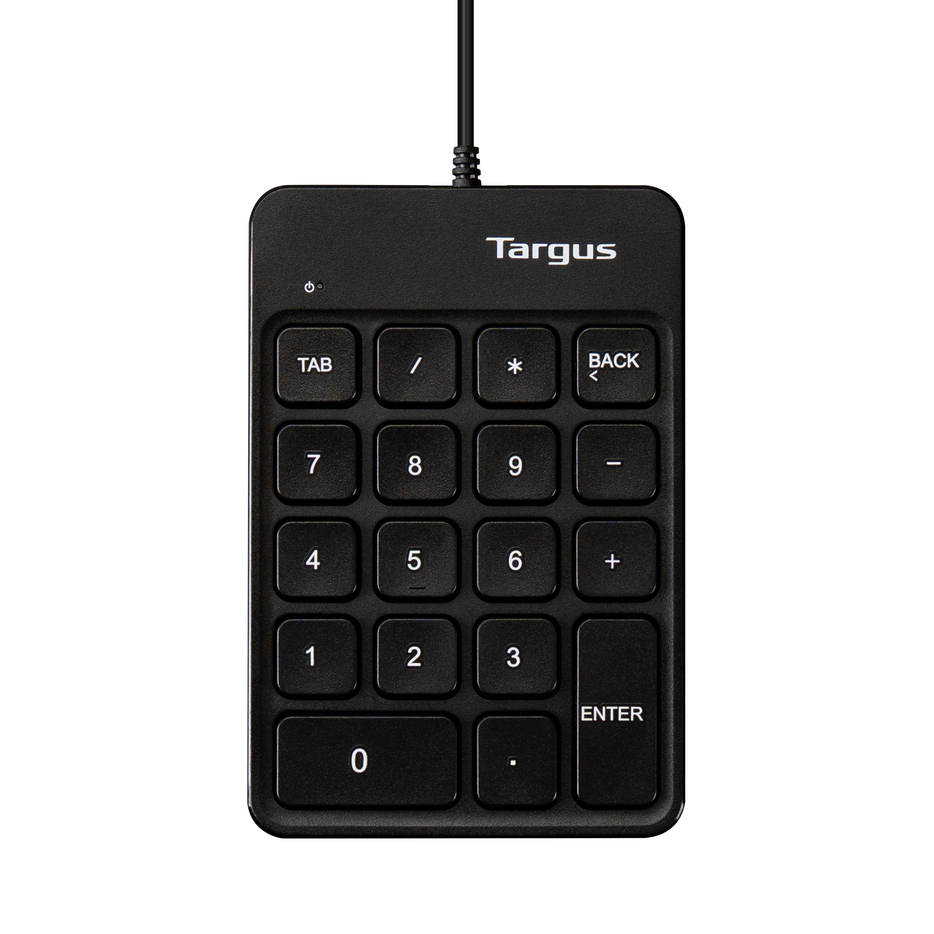 targus-ecosmart-tastierino-numerico-cablato-usb-nero-grigio image 1