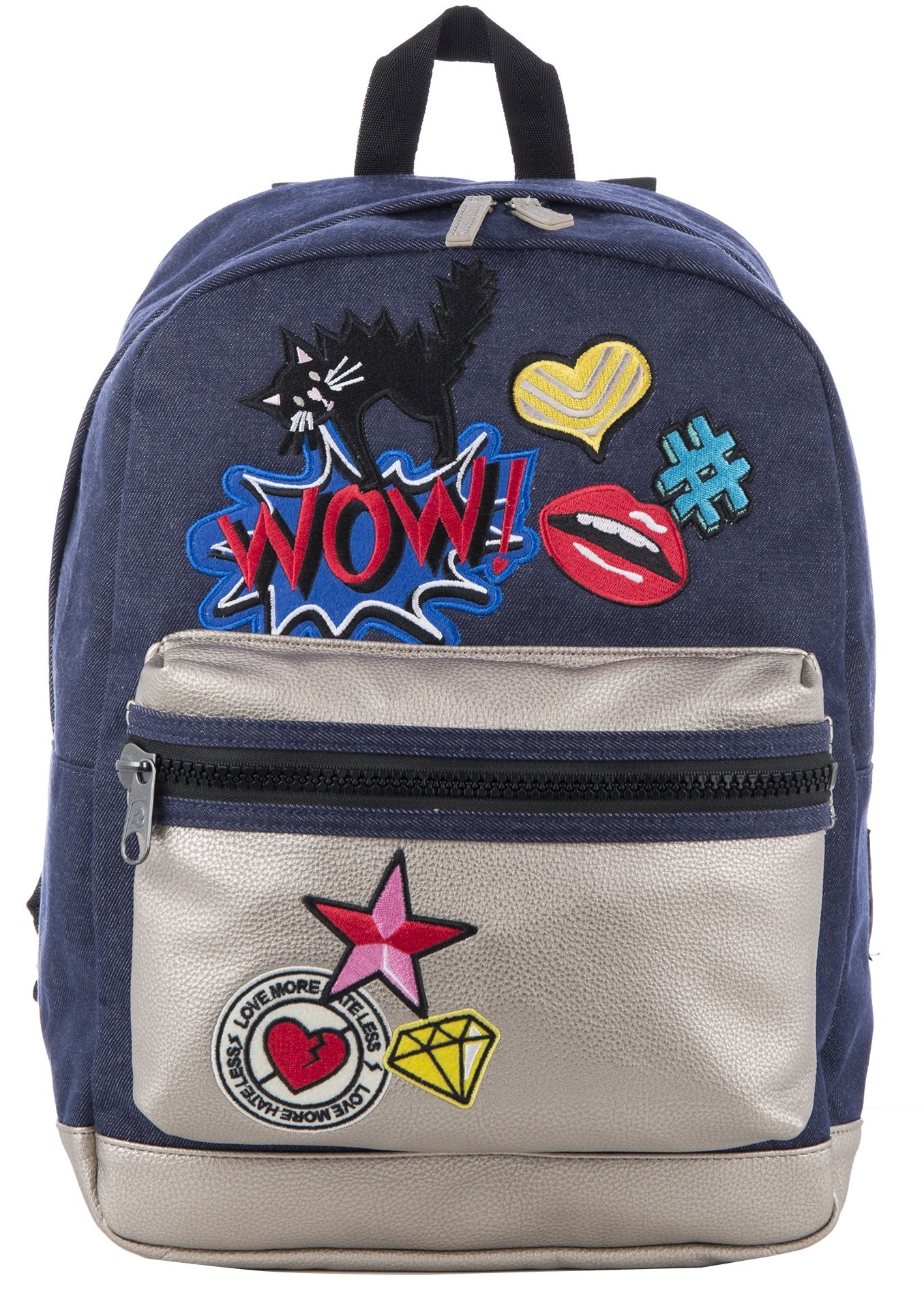 invicta-rise-zaino-28l-blu-patch-con-tasca-porta-pc-imbottita image 5