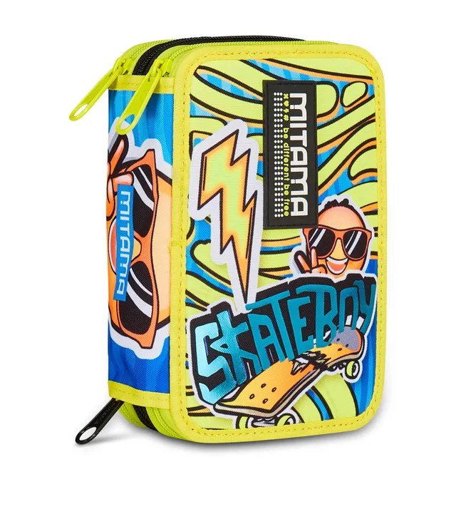mitama-super-triplo-flash-astuccio-scuola-3-scomparti-completo-47-pezzi image 1
