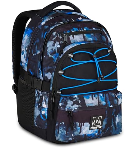 mitama-zaino-bdbf-bluedrops-triplo-scomparto-con-usb image 8
