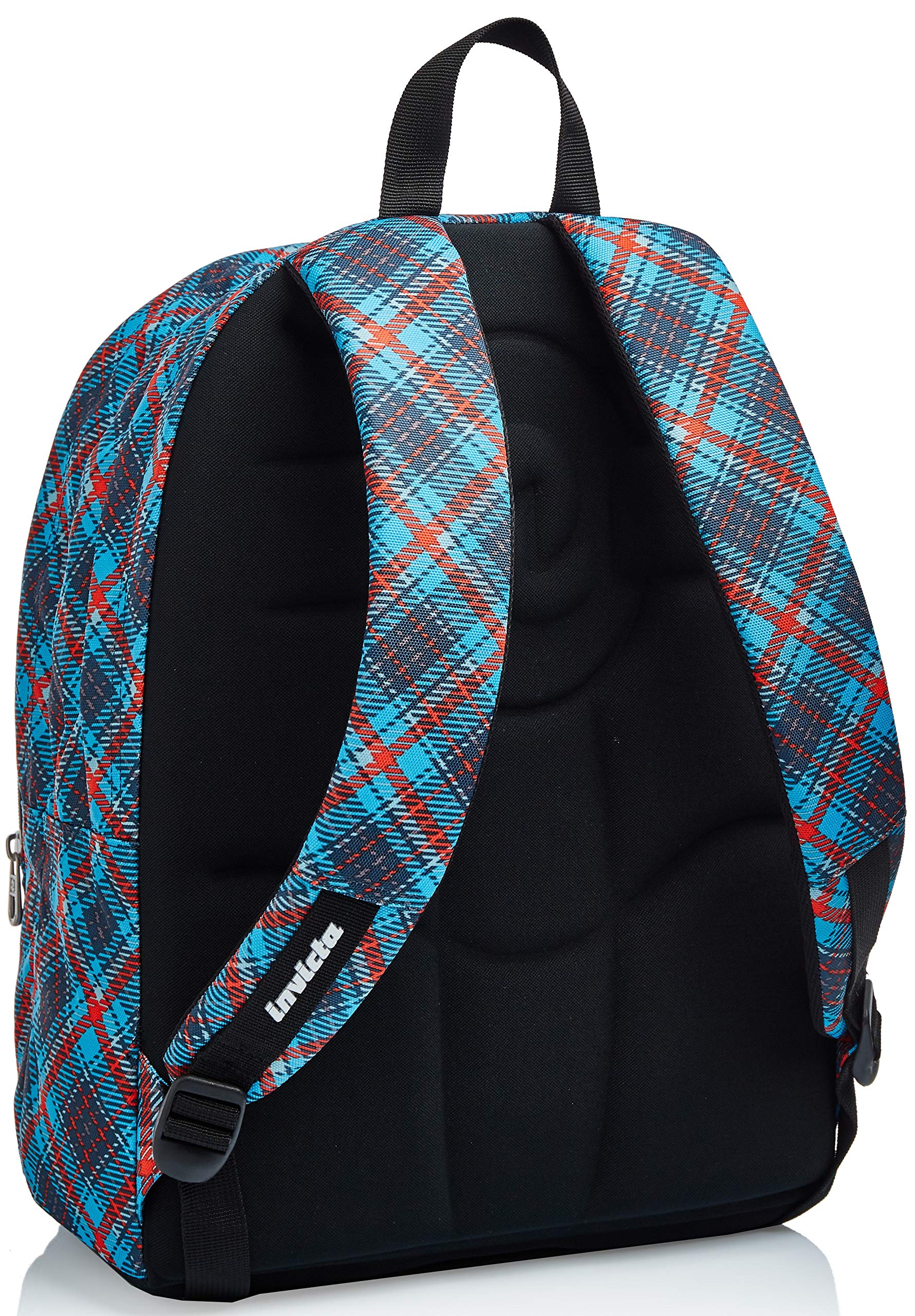 invicta-zaino-scuola-doppio-scomparto-blu-tartan-31-l image 4