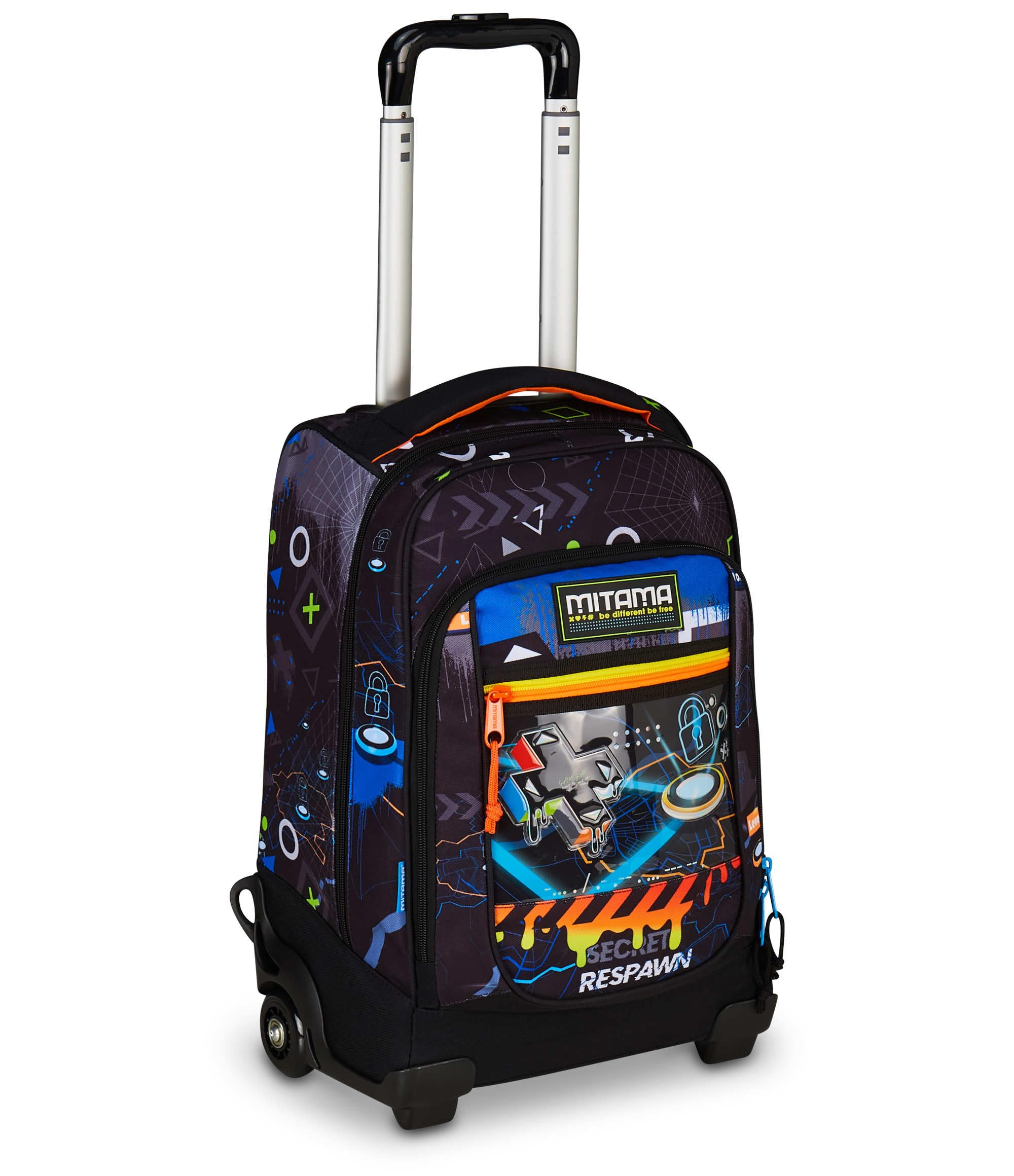 mitama-trolley-scuola-dr-junior-cyberplay-nero-elementari-e-medie image 1