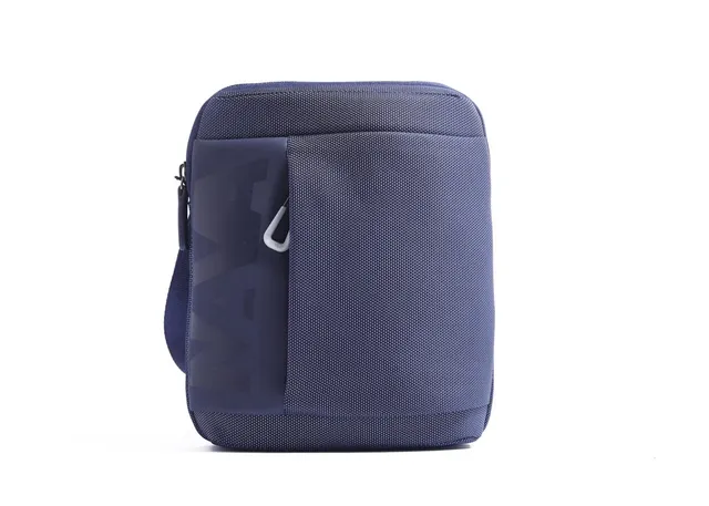nava-design-cross-borsa-a-tracolla-con-scomparto-tablet-cobalto-blu-notte-grigio image 1