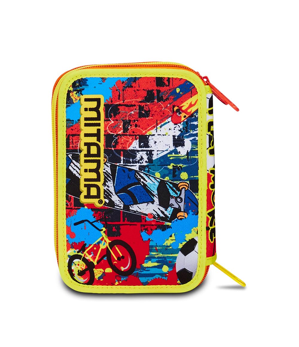 mitama-triplo-urban-game-astuccio-scuola-3-scomparti-47-pz image 7