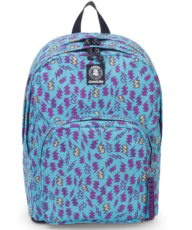 invicta-format-zaino-scuola-e-tempo-libero-38-lt-azzurro-viola-con-vano-pc-imbot image 1