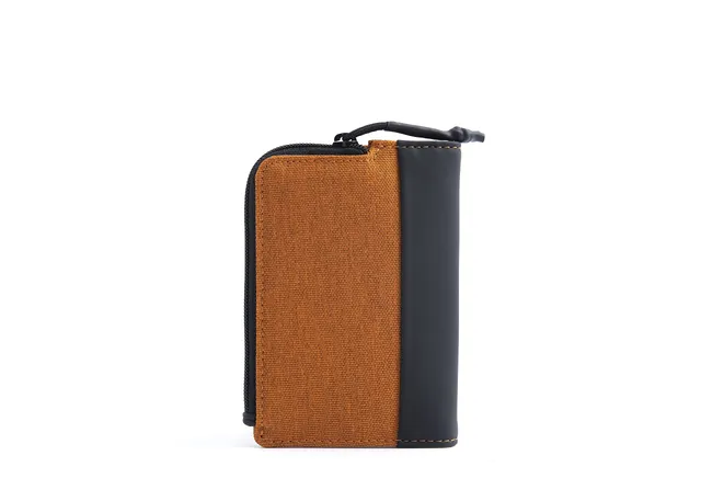 nava-design-twin-porta-carte-4-tasche-con-portamonete-zip-e-rfid-arancione-12-x- image 1
