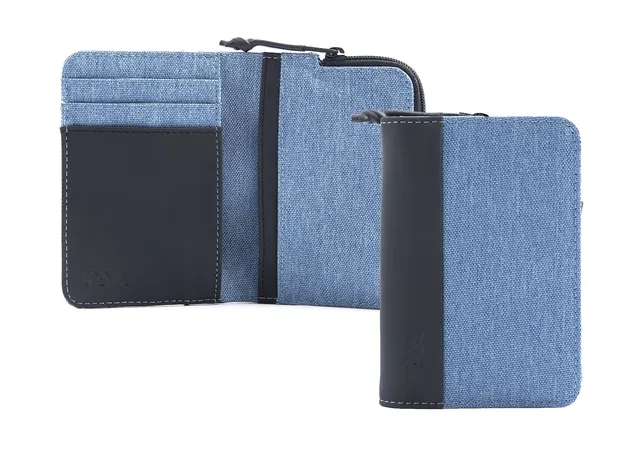 nava-design-twin-porta-carte-di-credito-4-tasche-con-portamonete-e-rfid-azzurro- image 1