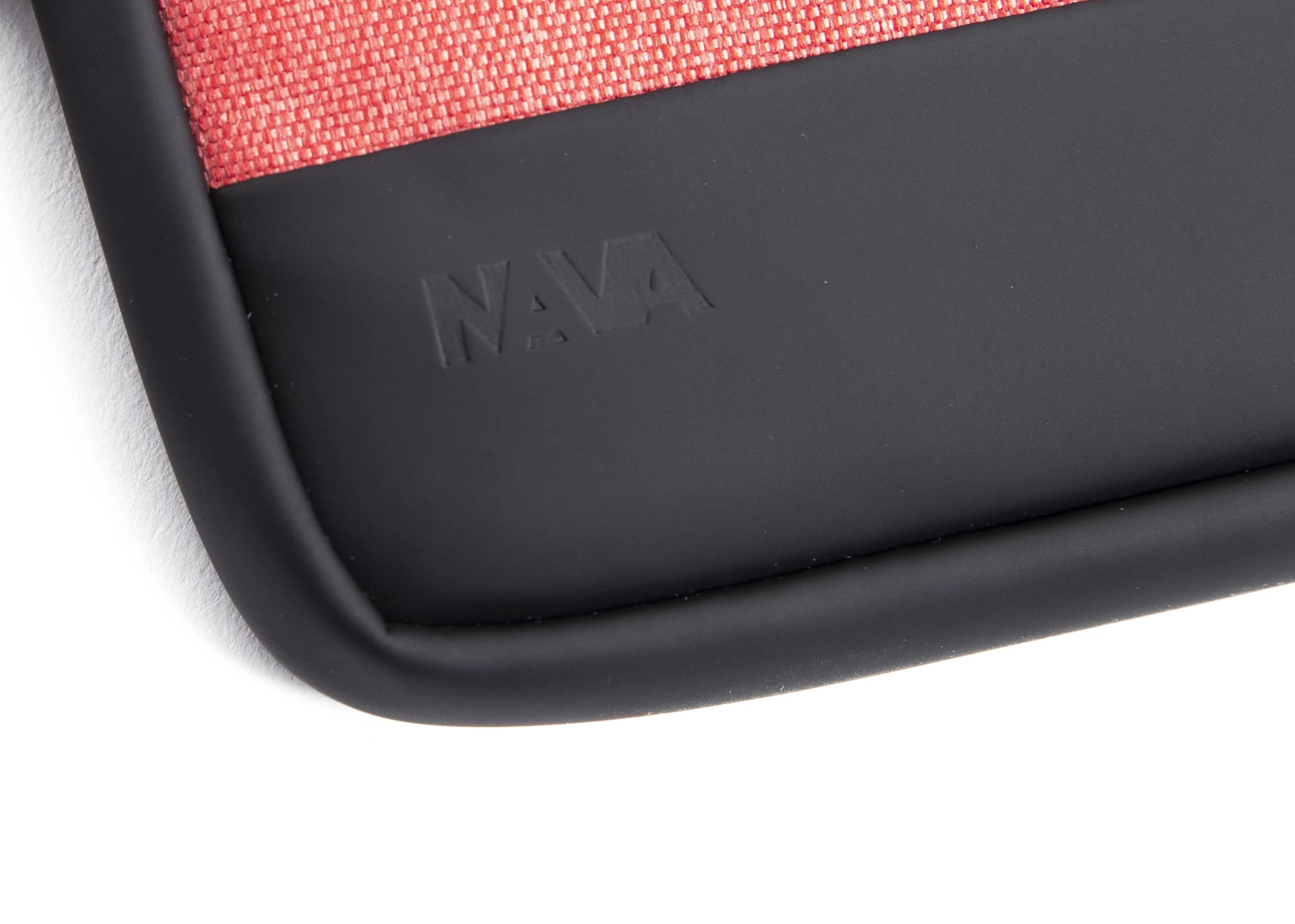 nava-design-twin-astuccio-carry-all-con-zip-12-tasche-e-rfid-rosso-corallo-20x11 image 2