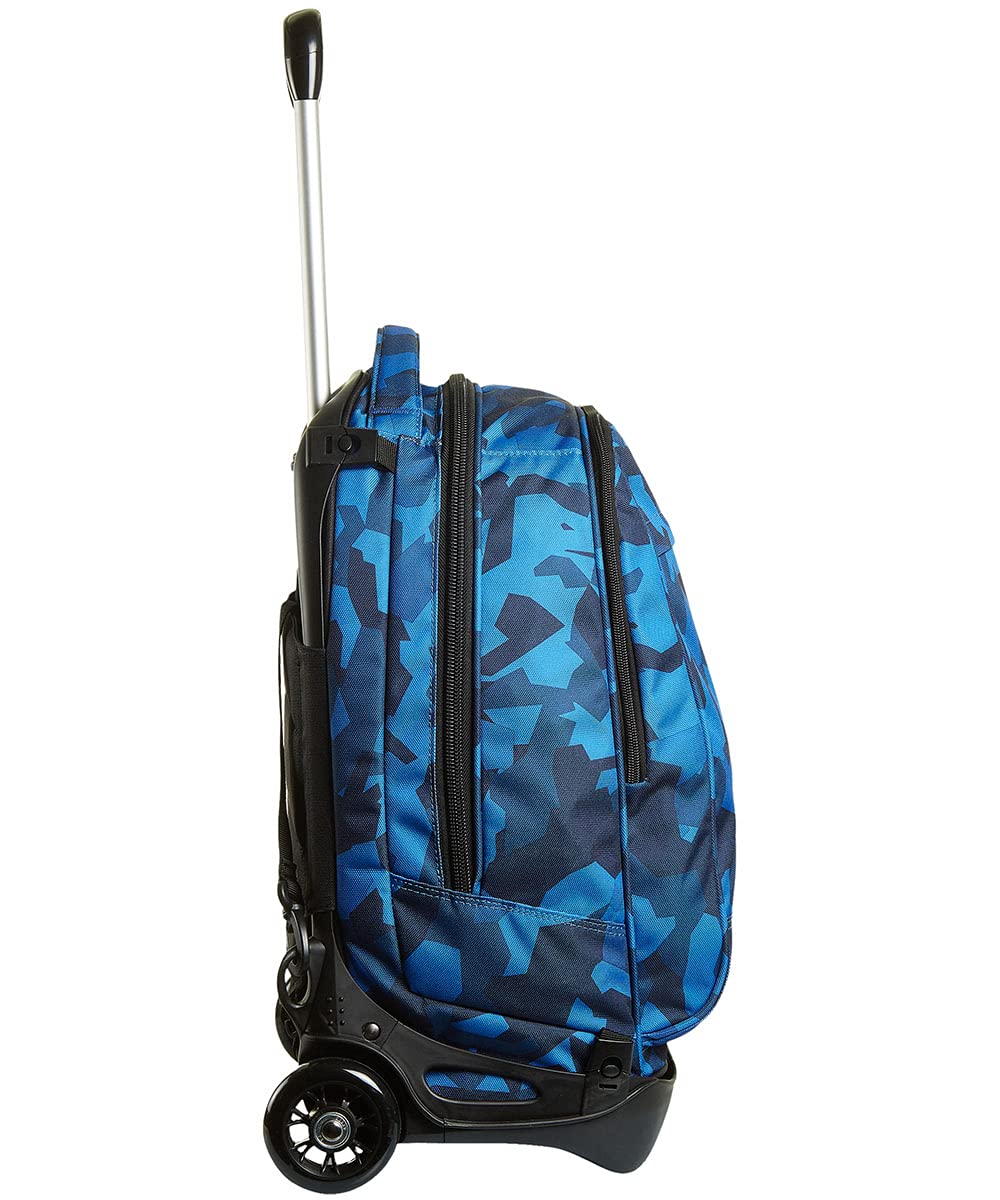 invicta-trolley-scuola-tech-blu-camo-squared-3-in-1-zaino-con-carrello-sganciabi image 3