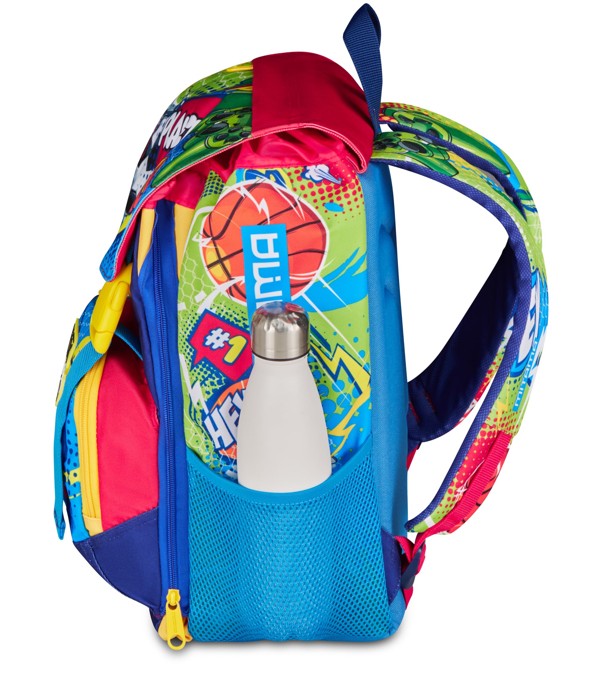 mitama-4zip-popsport-zaino-scuola-elementare-estensibile-blu image 7