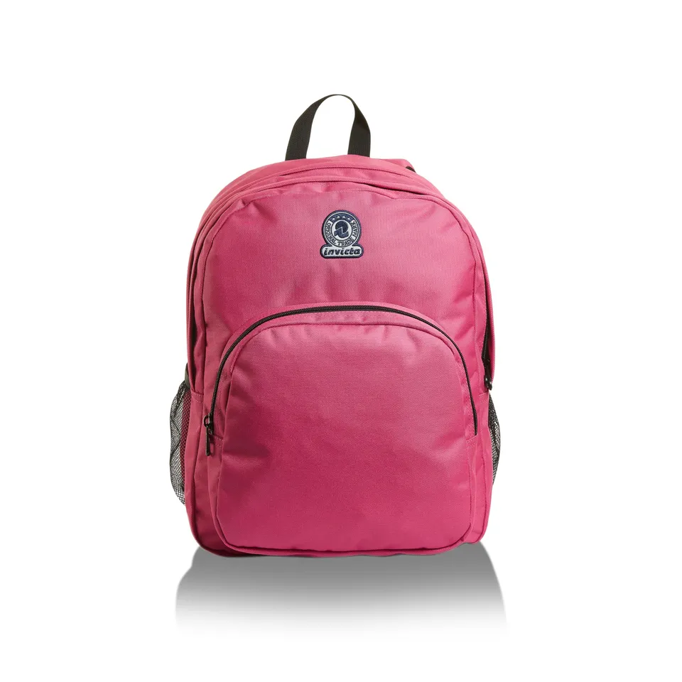 invicta-benin-m-zaino-doppio-scomparto-con-tasca-pc-rosa image 1