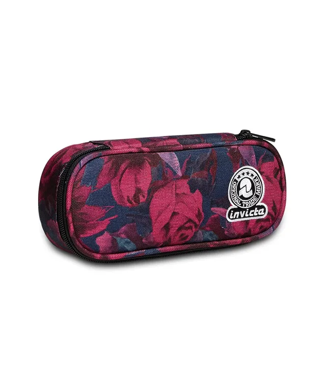invicta-portapenne-round-plus-rose-astuccio-scuola-mono-scomparto-rosa image 1