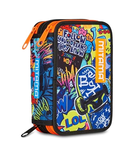 mitama-skate-dream-astuccio-scuola-3-scomparti-47-pezzi image 8