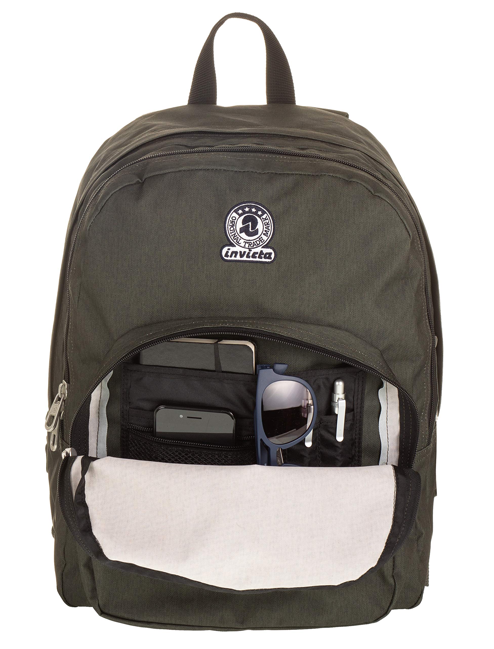invicta-benin-m-eco-zaino-28-lt-verde-doppio-scomparto-laptop-15 image 5