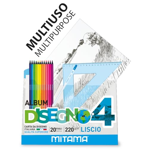 mitama-album-da-disegno-tecnico-24-x-33-cm-220-g-20-fogli-lisci image 4