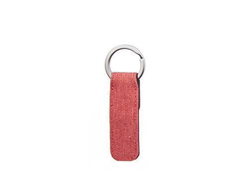 nava-design-twin-portachiavi-piatto-in-tessuto-melange-10-x-3-cm-rosso-corallo image 6