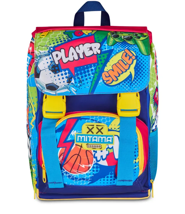 mitama-4zip-popsport-zaino-scuola-elementare-estensibile-blu image 1