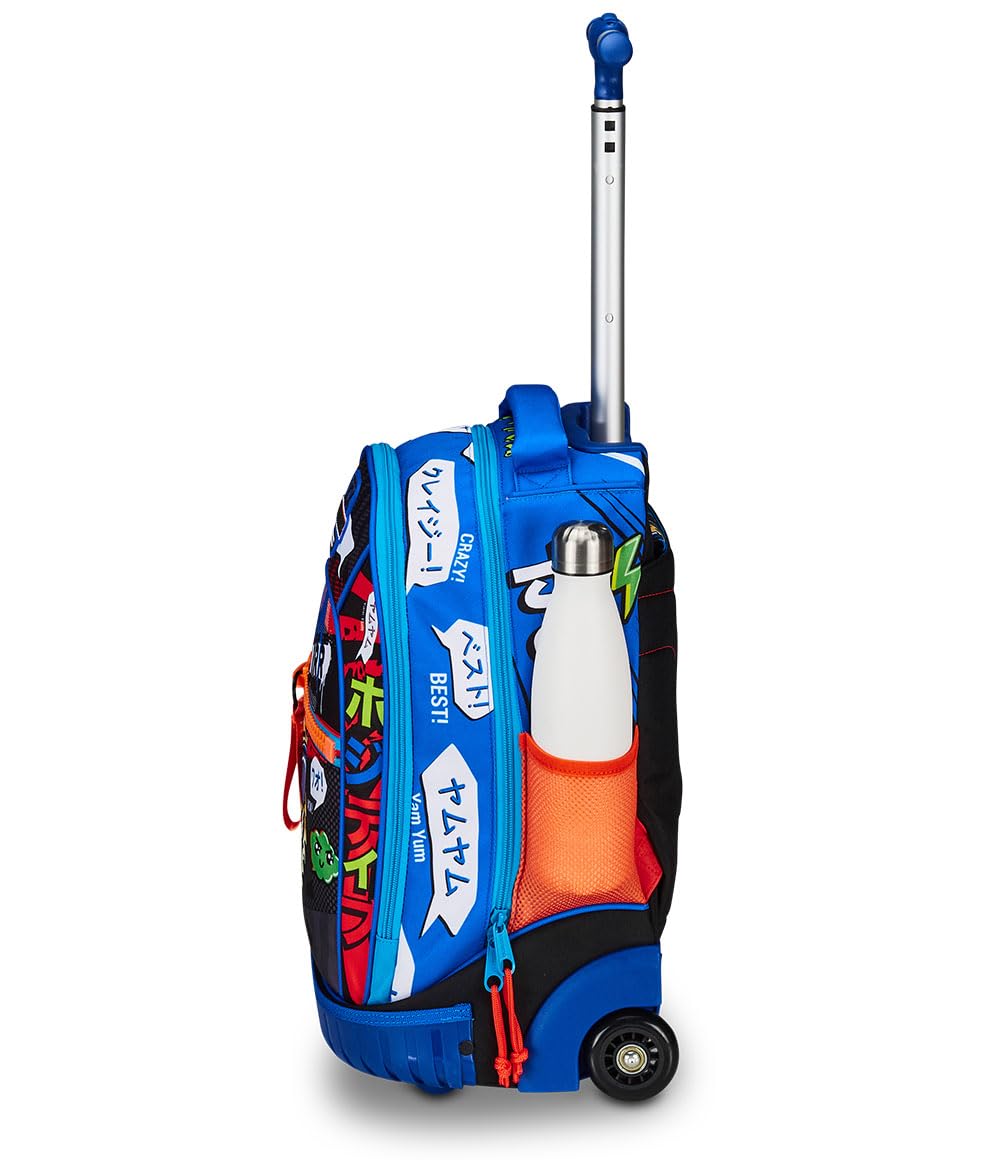 mitama-trolley-run-maxi-tiger-wild-blu-a-doppio-scomparto image 7