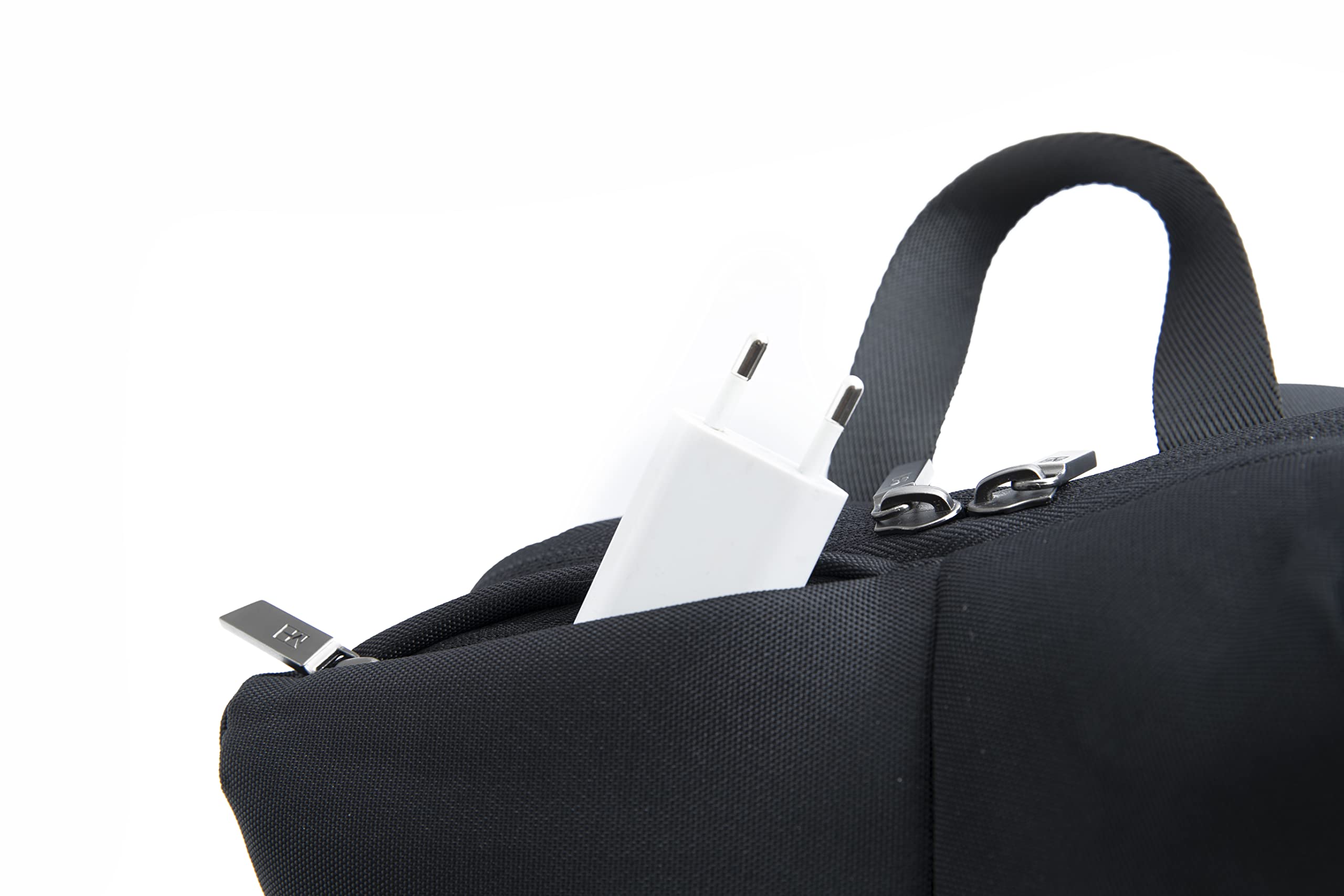mh-way-stone-zaino-organizzato-geometrie-tasche-nero-41x27x14-cm image 8