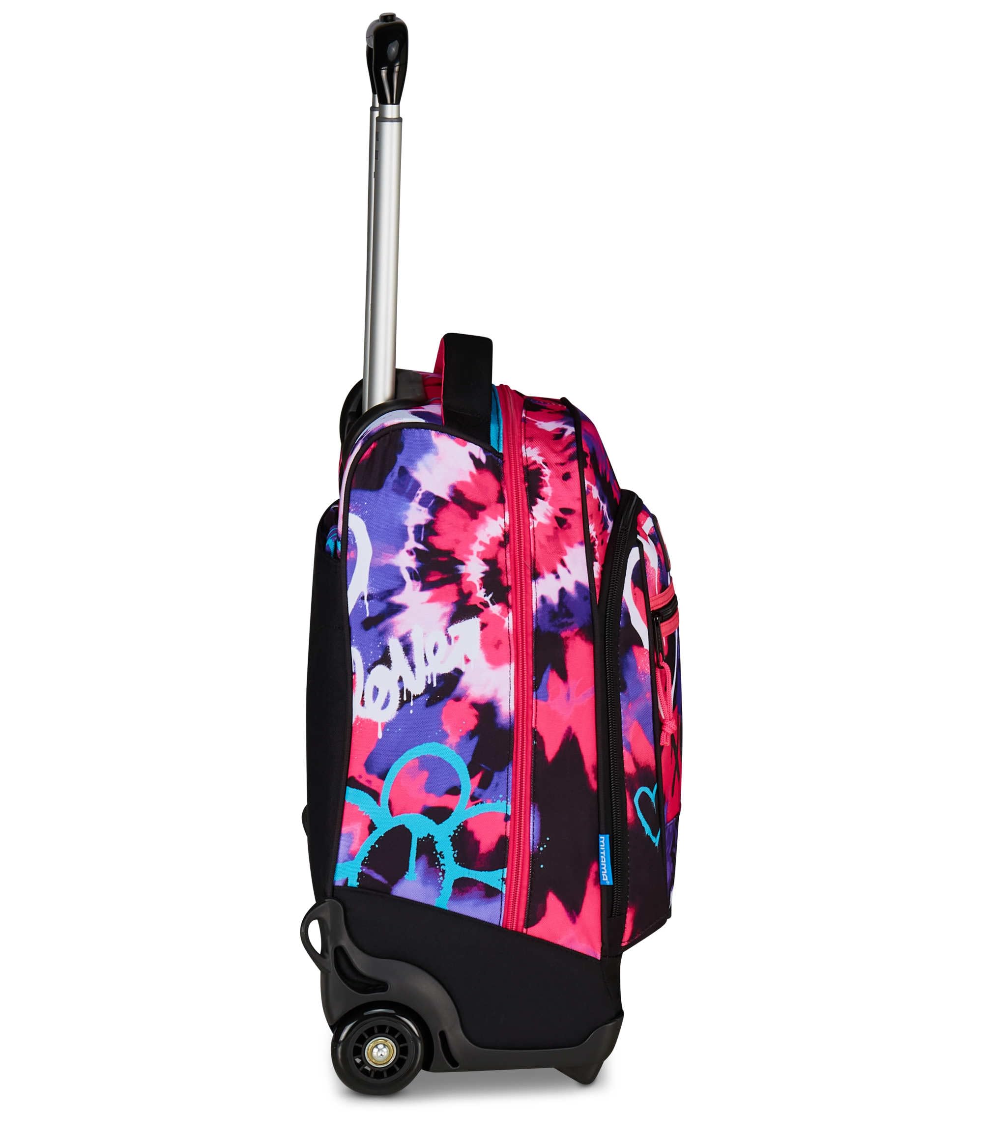 mitama-trolley-scuola-dr-junior-tyelove-fucsia-viola-con-doppia-maniglia image 4