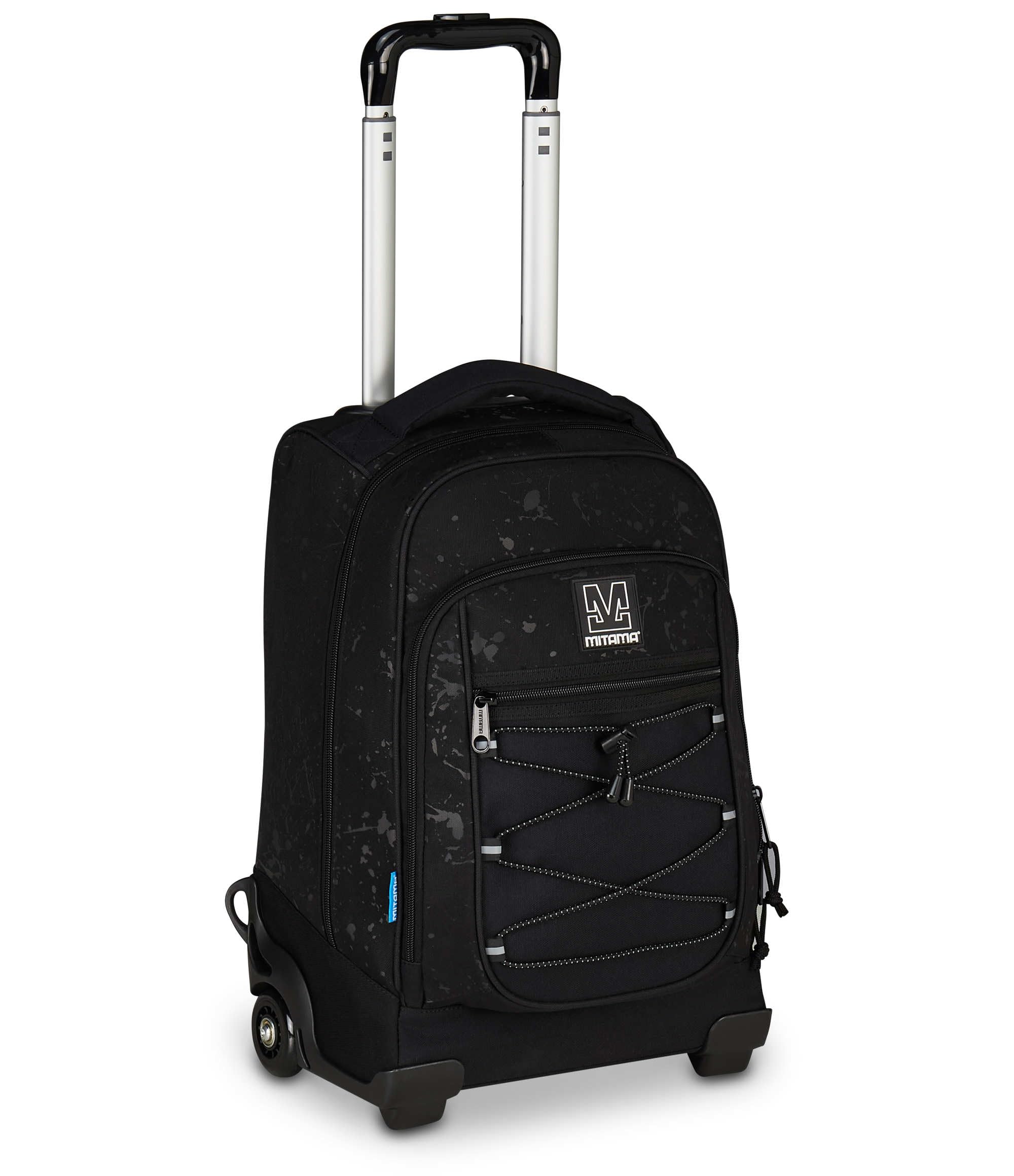 mitama-dr-trolley-bdbf-splash-trolley-scuola-nero-a-doppio-scomparto image 1