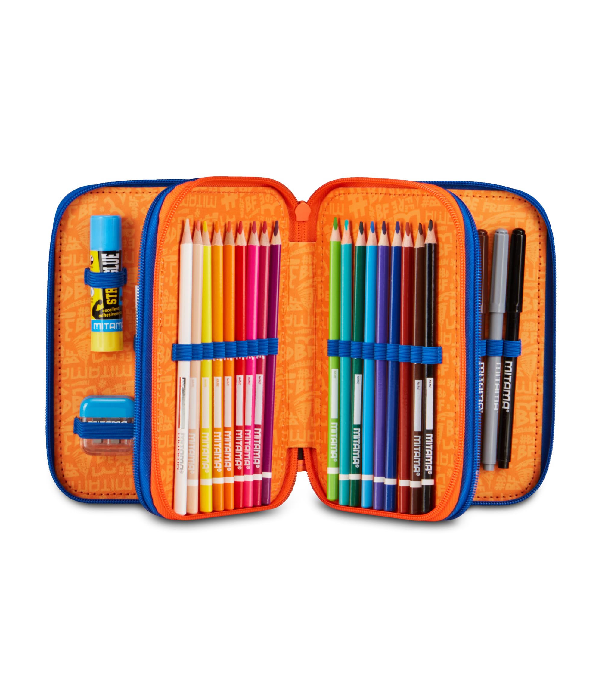 mitama-astuccio-triplo-funnysport-con-spinny-pen-47-pezzi image 2
