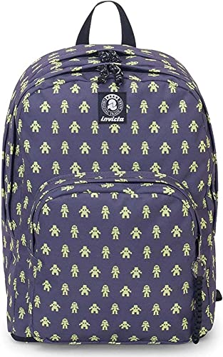 invicta-format-zaino-scuola-e-tempo-libero-grigio-38-lt-con-vano-pc image 6