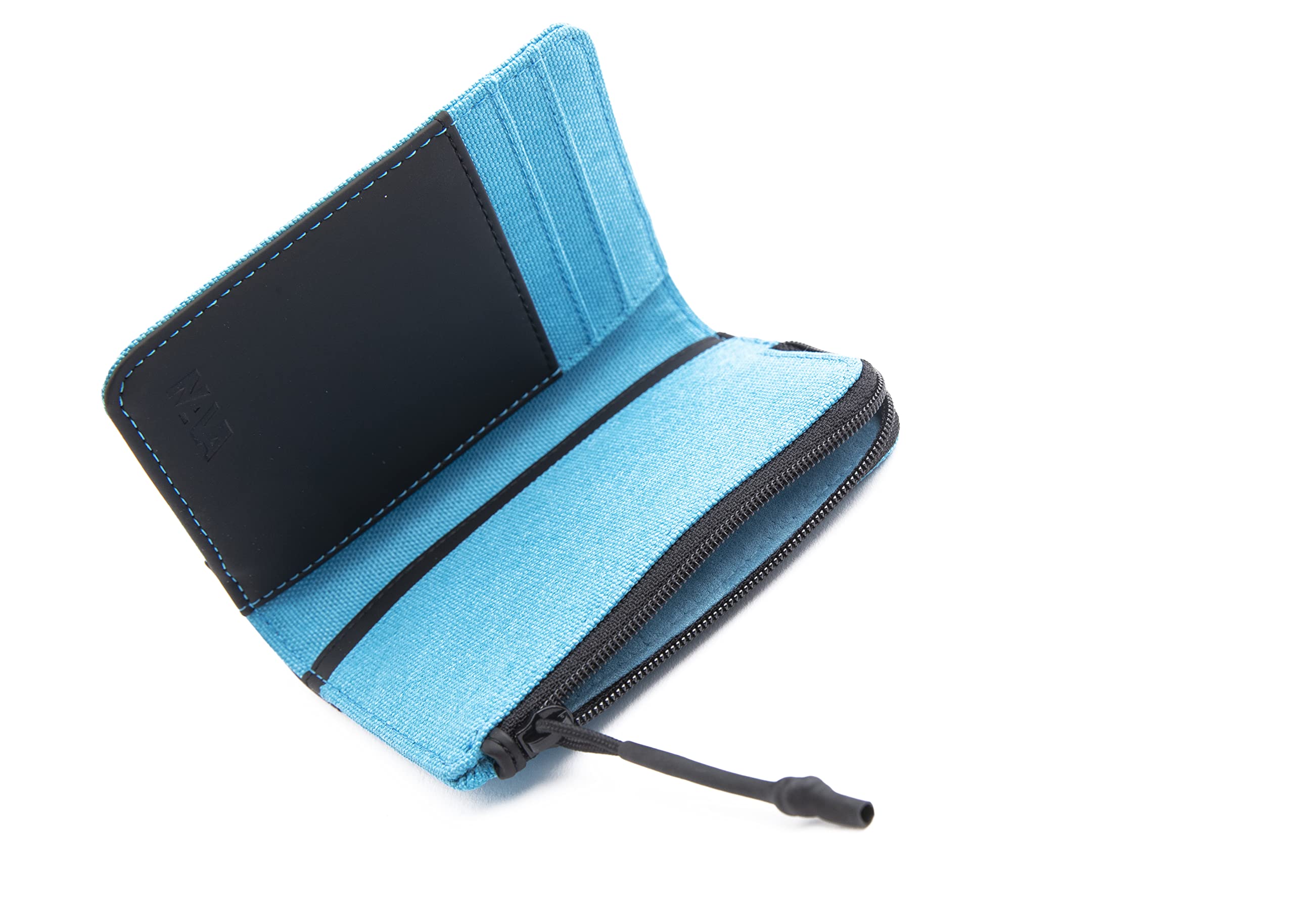 nava-design-twin-porta-carte-di-credito-4-tasche-con-portamonete-e-rfid-celeste- image 4