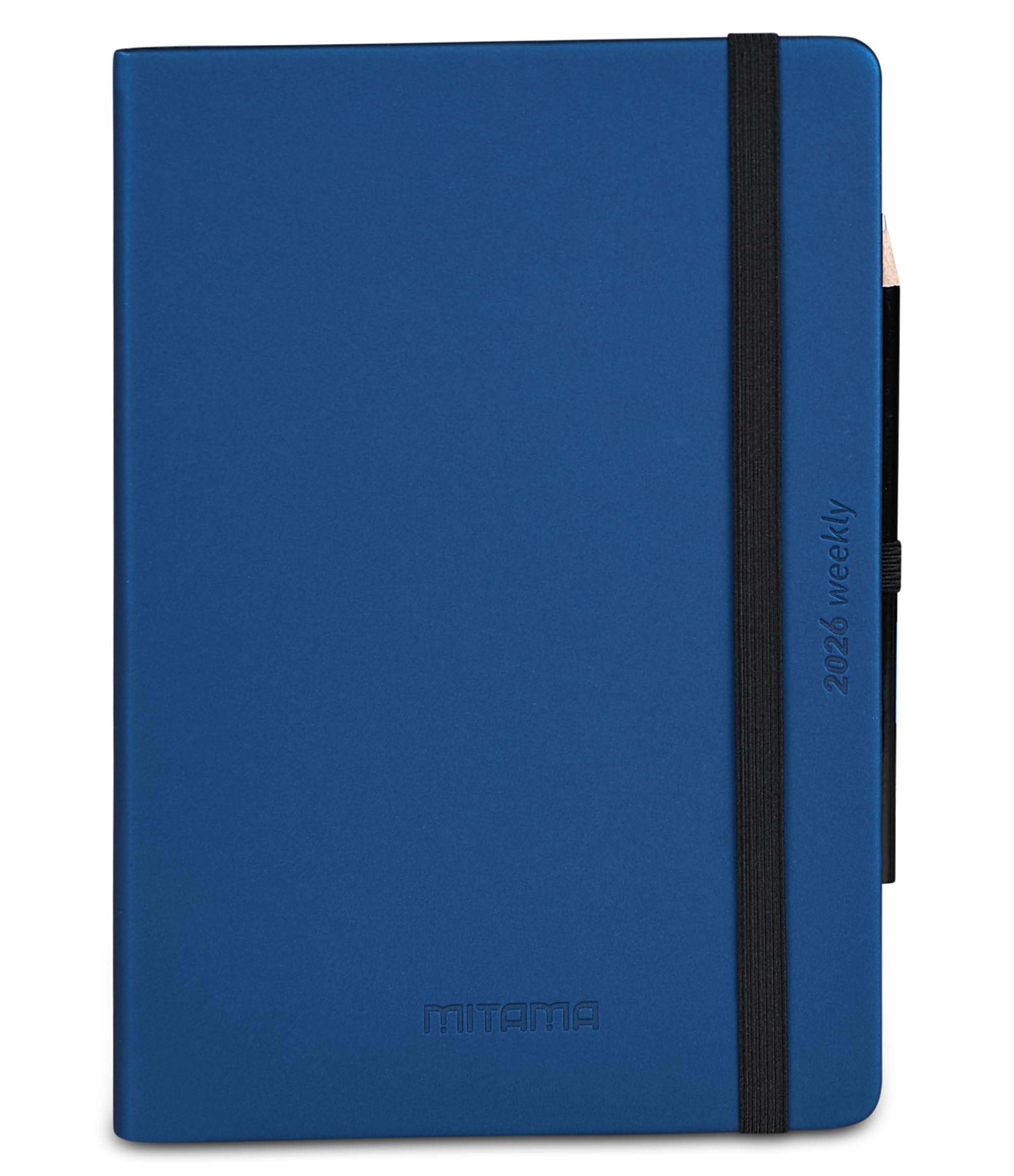 mitama-agenda-settimanale-2026-blu-18-mesi-15x21-cm-copertina-rigida image 1
