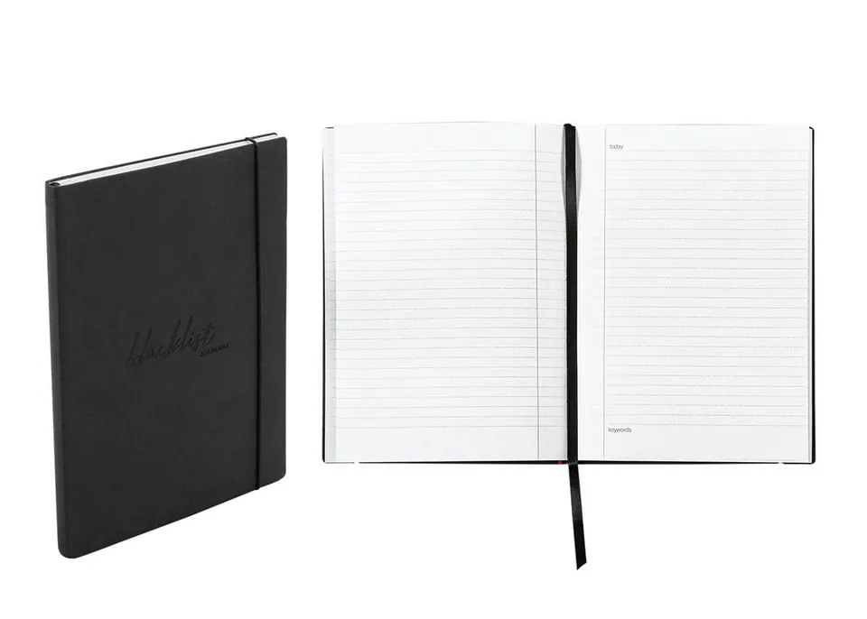 nava-design-flexy-journal-elite-quaderno-a5-nero-21-x-15-cm-a-righe image 1