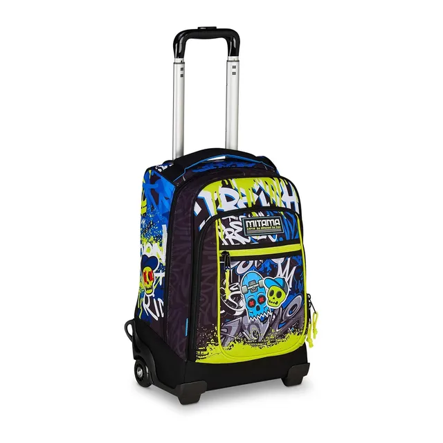 mitama-trolley-dr-school-skate-nero-blu-34-lt-con-spallacci-zaino image 1