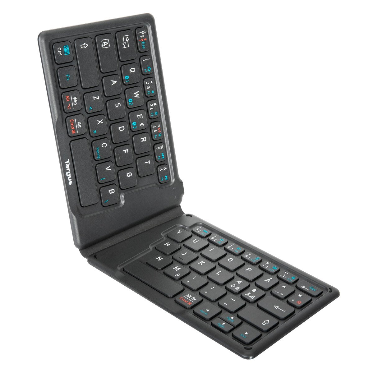 targus-tastiera-ergonomica-pieghevole-antimicrobica-con-layout-nordico image 5