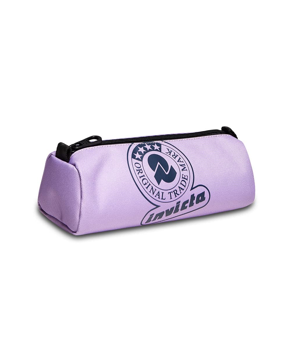 invicta-logo-astuccio-scuola-mono-scomparto-viola-21-5x7x6-cm image 3