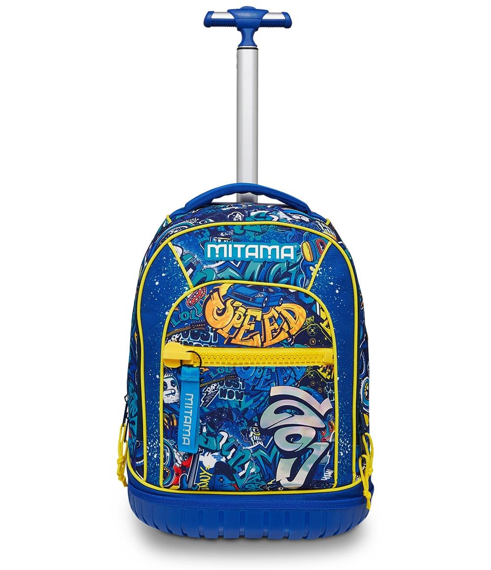 mitama-run-speedy-blu-trolley-scuola-doppio-scomparto-33l image 8