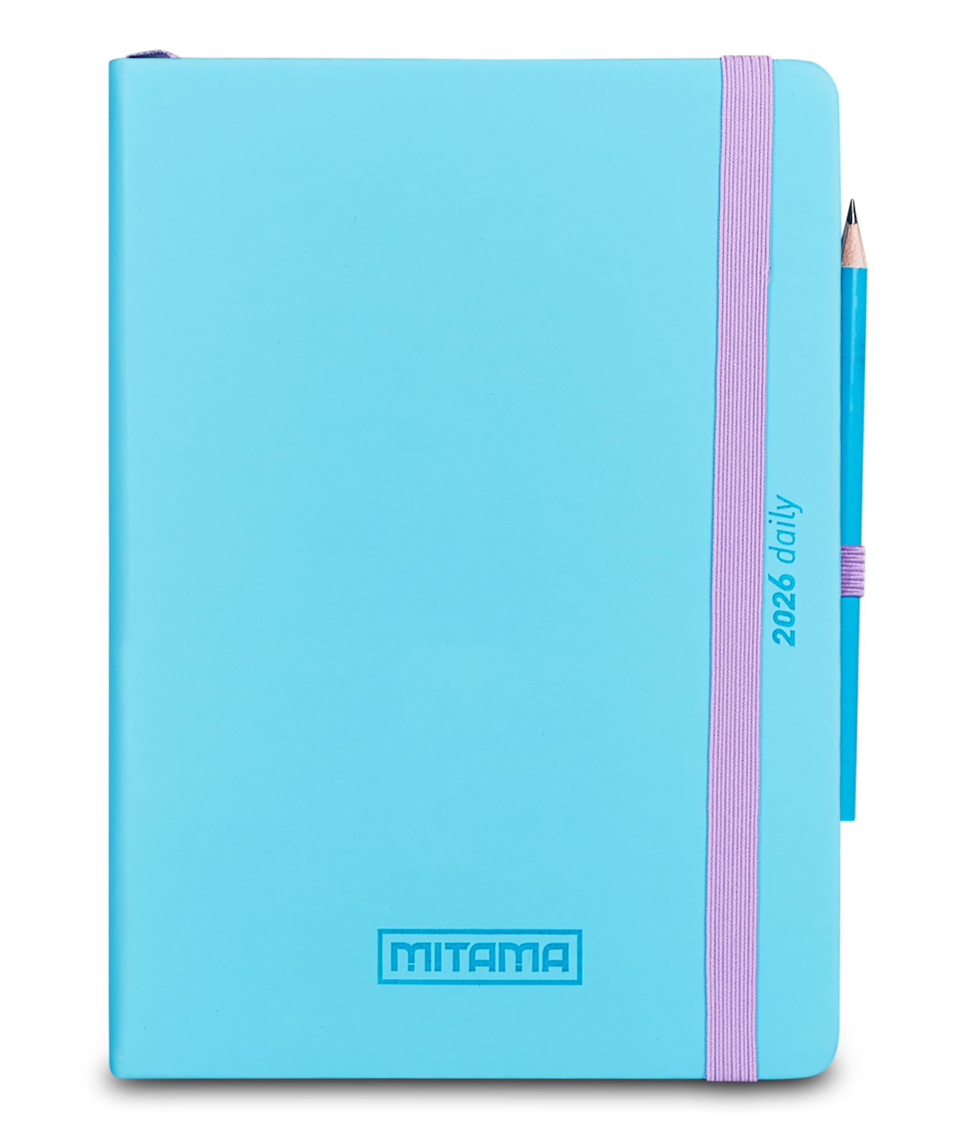 mitama-agenda-giornaliera-2026-verde-menta-15x21-cm image 1