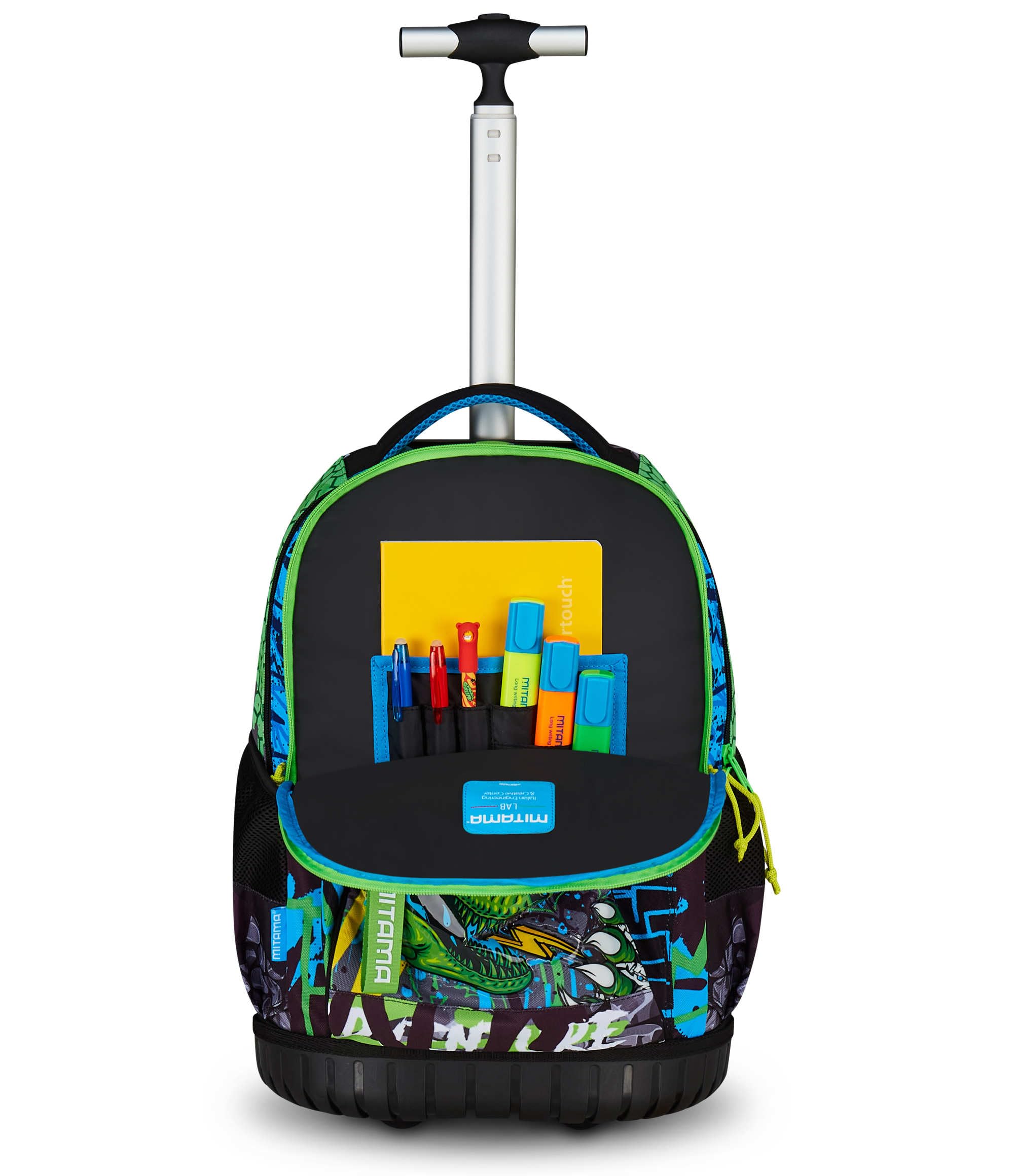 mitama-trolley-scuola-run-maxi-mitarex-nero-doppio-scomparto image 6