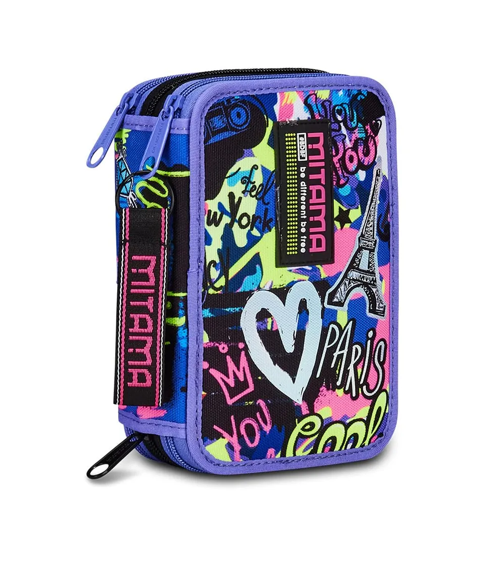 mitama-astuccio-super-triplo-city-love-50-pz-astuccio-scuola-bambina image 1