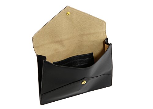nava-design-smooth-busta-in-pelle-nera-con-bottone-a-pressione-13-x-18-x-2-cm image 6