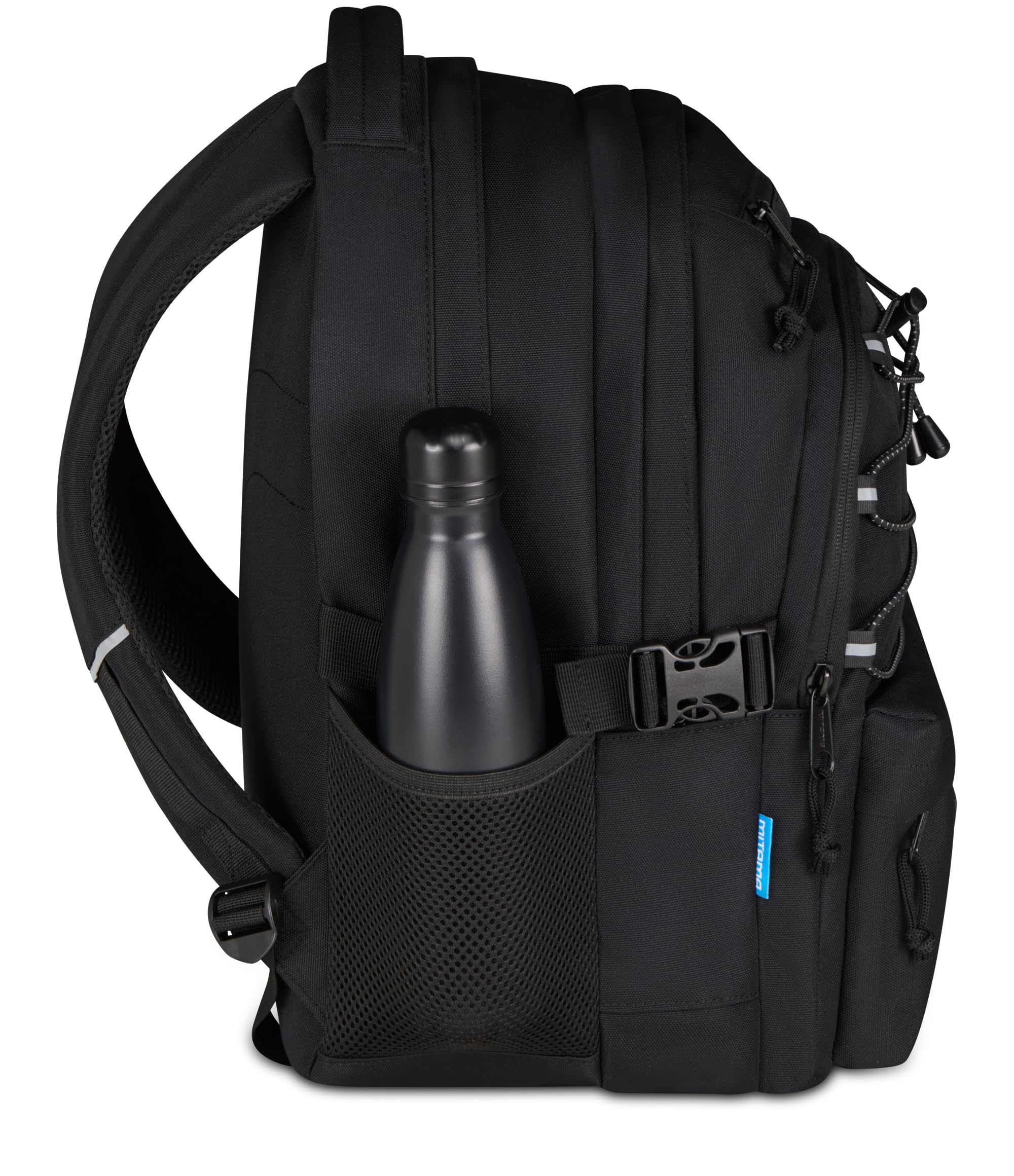mitama-bdbf-black-out-zaino-scuola-medie-superiori-30l-triplo-scomparto-porta-pc image 3